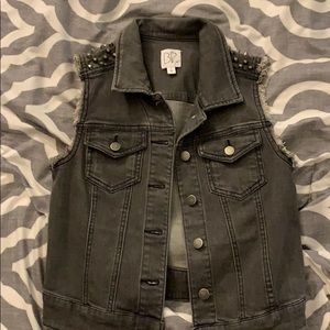 BP denim vest